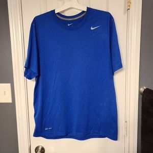 2/$20 Men's Nike Dri-Fit Blue Tee - L